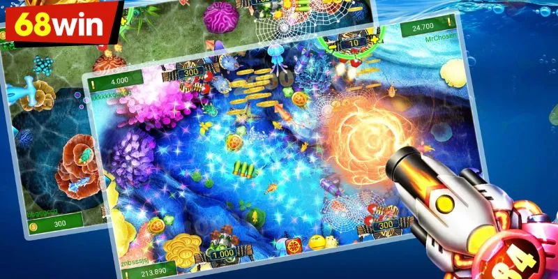 Điểm khác biệt của sảnh bắn cá 68WIN