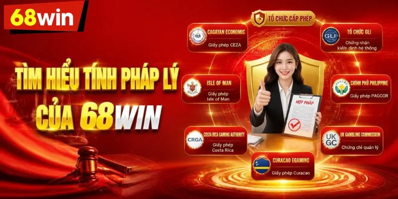 Tìm hiểu tính pháp lý của 68WIN